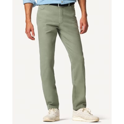 Meyer Broek Dublin Active Flex Super Microstructure 2-Way Stretch Sage Green / male