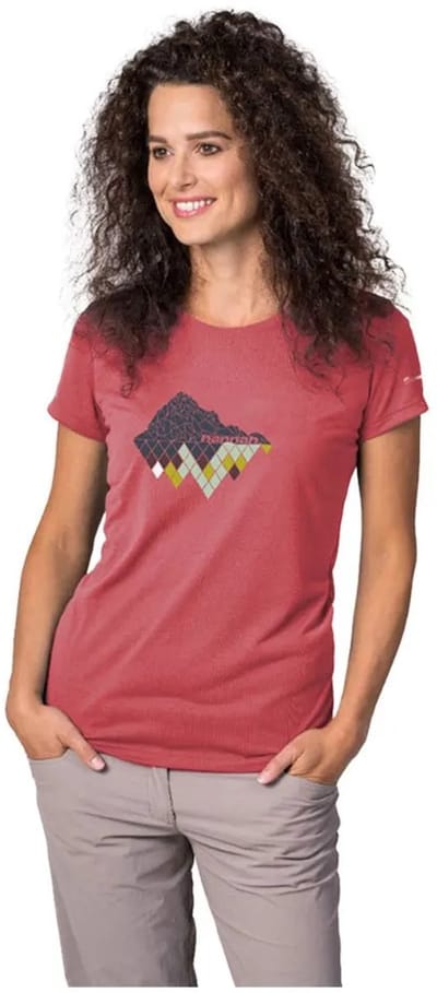 Hannah Cordy T-shirt Met Korte Mouwen Roze 40 Vrouw