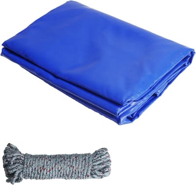 Waterdichte zeildoek 3 x 4 m met oogjes - 420 g/m² UV-bestendig zeil voor zwembad, trampoline, tuinmeubelen en afdekking