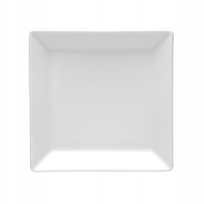 Lubiana Classic Wit Kwadraat Bord 13cm - Porselein