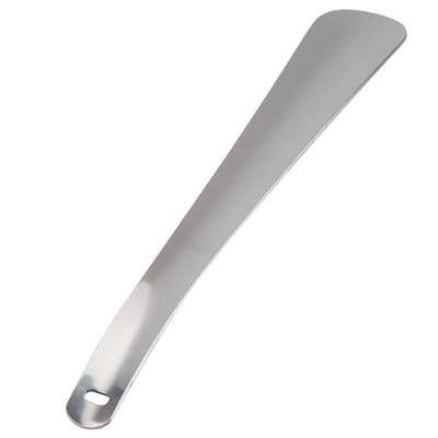 Schoenlepel - 30 cm lang - Roestvrij staal - Lange steel - Duurzaam en sterk - Zilver - Duurzaam, sterk en aantrekkelijk - Geschikt voor kinderen, vrouwen en senioren