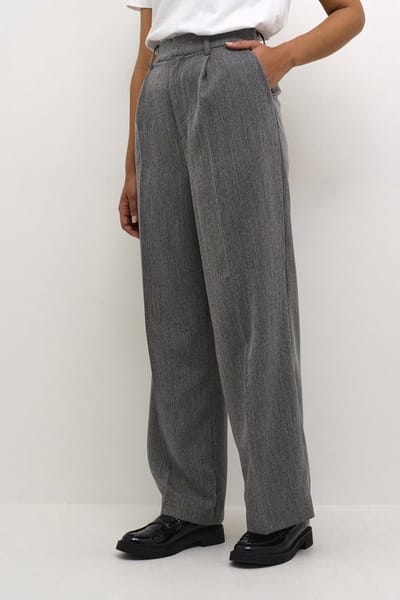 Kaffe KAjosie Wide Pants Dames Broek - Maat 42