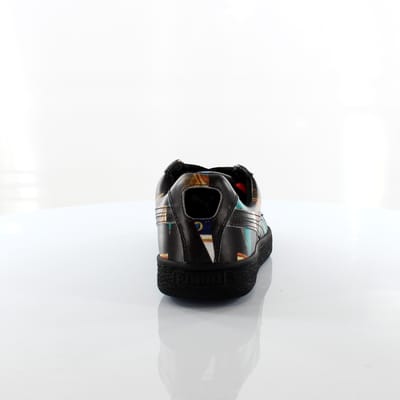 Puma States x Swash Samovar Zwart Gedessineerd Leer Herentrainers 360076 01