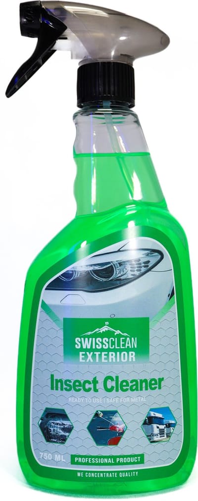 Swiss Clean | Insect Cleaner | Spuitfles Insecten (Muggen, vliegen, mot) verwijderaar | Exterior clean | Auto wassen | Reiniger auto | Cleaner | Spray | Auto wassen | Bug remover | Car cleaning