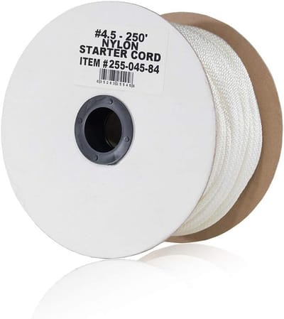 Duurzaam Nylon Trekkoord 9/64 Inch (4.0mm) - 76 Meter Starterkabel voor Grasmaaiers en Bladblazers