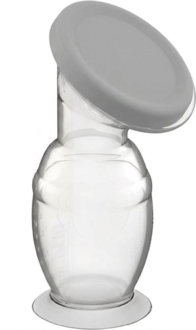 AHD® Borstkolf - Handsfree Borstkolf - Elektrische Borstkolf - Handkolf - Draadloze Borstkolf - Grijs - 16cm x 16cm x 26cm