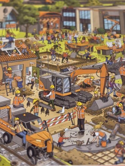 Kids marketeers B.V , puzzel, Anton groep, 1000 stukjes.