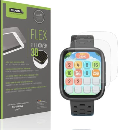dipos FLEX – 2x Matte Screenprotector geschikt voor BIGGERFIVE BW03 | Volledige Schermbescherming | Case-Friendly