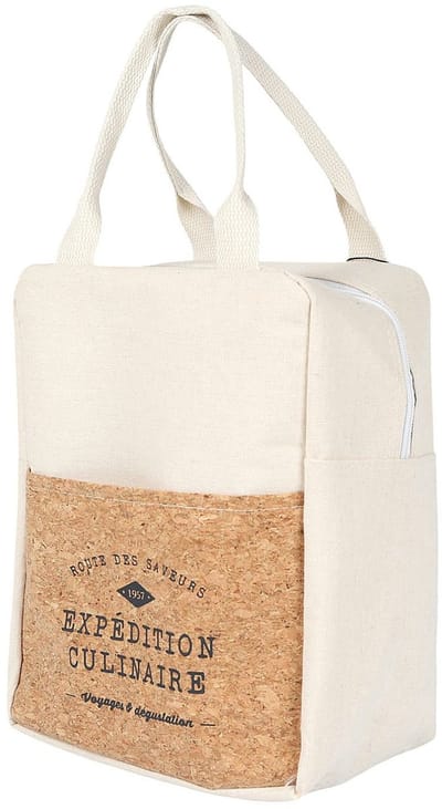 Cook Concept Koeltas Miami - voor lunch en drankjes - 5 liter inhoud - 20 x 11 x 28 cm - Draagband - wit