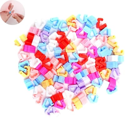 200 stuks - Kleurrijke ballonsluitclips - V-vormige ballonboogclips - Decoratieve ballonclips - Snel te gebruiken ballonbindtool - Herbruikbare ballonclips - Geschikt voor bruiloften, kerst en verjaardagsfeesten (willekeurige kleuren)
