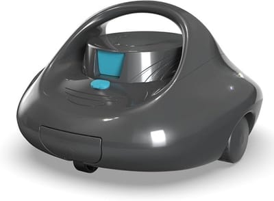 ZMR® Zwembadrobot - Zwembadstofzuiger Elektrisch - Zwembad Robot Stofzuiger - Blauw/Grijs - 40cm x 35cm x 25cm