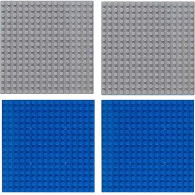 16x16 Blokkenbasisplaat 4 stuks Werkt Met featuring Mainstream s Play KINDEREN'S Creativiteit Speelgoed Bevestigingen 4pcs16x16