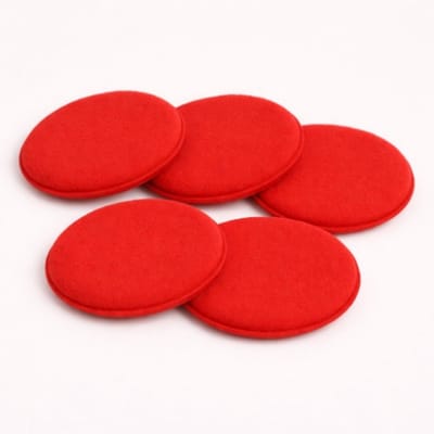 Hartley Waxpad Rood (5 stuks)