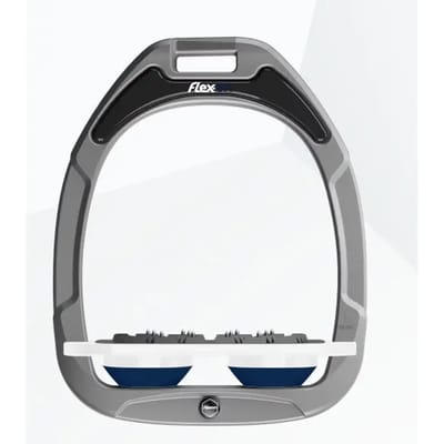 Zijgrepen Plat Ultra Grip Aluminium/Wit/Marine Flex-On Green Composite