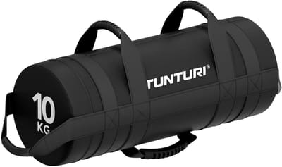 Tunturi Platinum Strength Bag - 10kg - Sandbag - Zwart - Incl. gratis fitness app