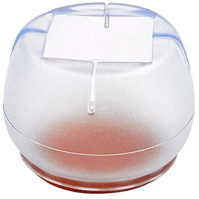Dailygoods- Stoelbeen Caps 16 Stuks - Vloer Beschermers - Flexibele Siliconen Covers - Geschikt voor 26-31mm Meubelpoten - Zachte Doppen - Vilten Pads - Meubelbeschermers