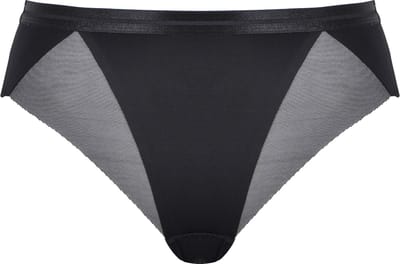 Naturana - Slip met mesh detail - 4659 - Zwart - 40
