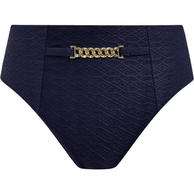 Fantasie - Azores Hoog Bikini Broekje Midnight - maat M - Blauw