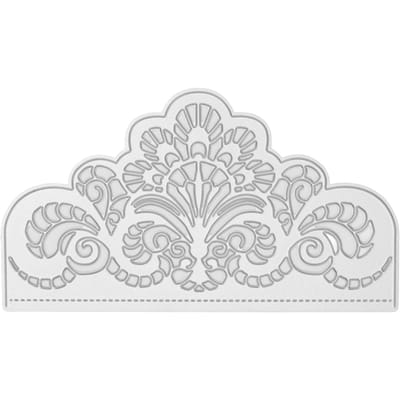 Kant Vorm Snijmallen Koolstofstaal DIY Holle Stanssjablonen voor DIY Kaart Scrapbooking white