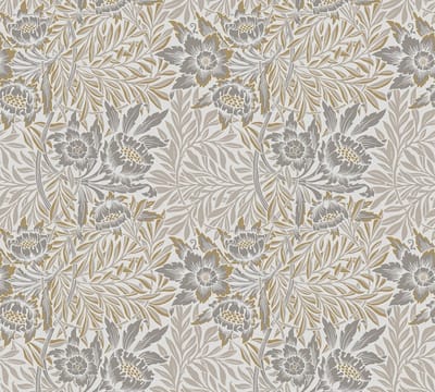 BLOEMEN BEHANG | Botanisch - wit beige grijs geel - Architects Paper Art of Eden
