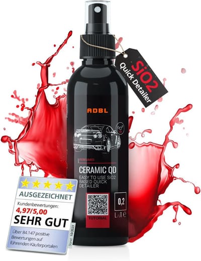Keramische Quick Detailer - 200 ml Auto-Detailer voor Lakverzegeling en Glans