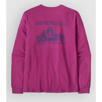 Patagonia Mw Hut Tripper Skyline Longsleeve roze
