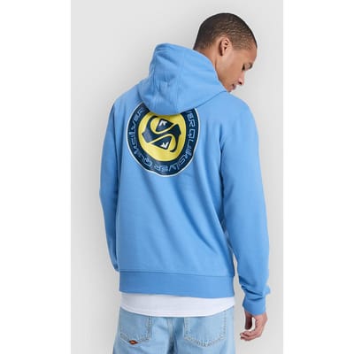Quiksilver Graphic Heren Hoodie Eqyft05194-blc0 - Kleur Blauw - Maat L