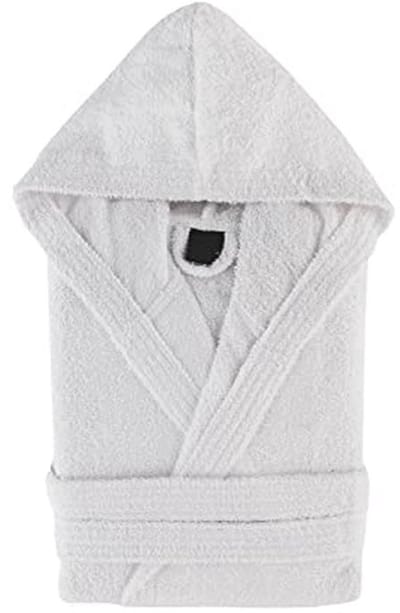 Unisex Badjas met Capuchon - 100% Katoen - Zacht en Absorberend - Ideaal voor Heren en Dames