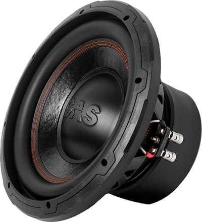 GAS Audio POWER MAD Level 3 Subwoofer 10" 2x2 Ohm 500W RMS / 10 inch 1000W Auto Subwoofer ( 25cm )