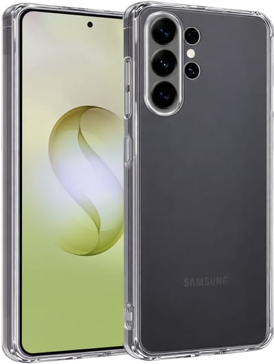 Hoesje - Geschikt voor Samsung Galaxy S26 Ultra - Sterk & Shockproof - Hoes Cover - Siliconen Case - Telefoonhoesjes - Transparant