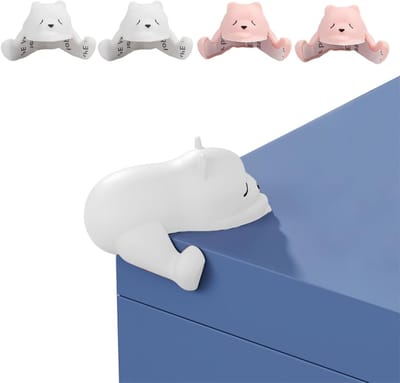 Set van 4 Hoek- en Randbeschermers van Silicone - Veiligheid voor Kinderen, Schokabsorberend en Antislip Design