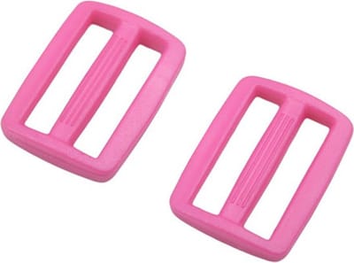 Plastic gesp - 14 millimeter - 10 Stuks - paracord armband - paracord armband survival - Roze