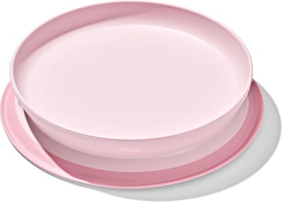 OXO tot Stick & Stay Bord - Babybord - Kinderbord - Bordje zuignap - Baby servies - Blossom