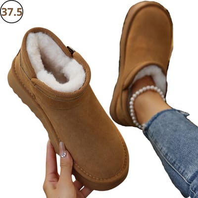 Livano Sneeuwschoenen - Snowboots - Sneeuwboots - Dames - Wintersport - Ski - Ski Gadgets - EU37.5 - Bruin