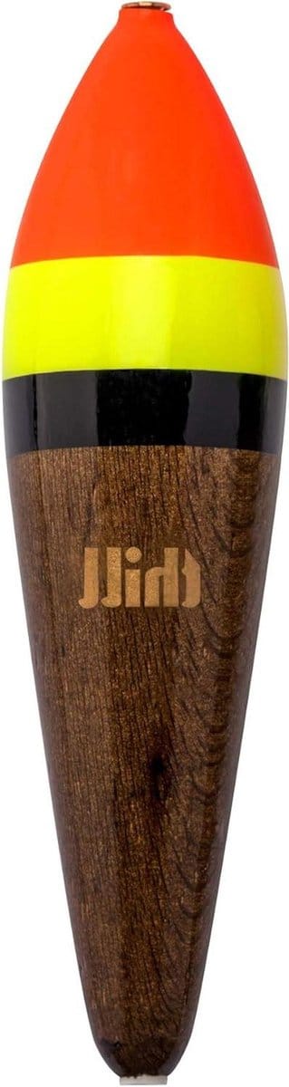 Grote Vis Slider - Dobber Visschuifregelaar - Groot aas vissen - Hoge Zichtbaarheid - 4 inch - Oranje Geel