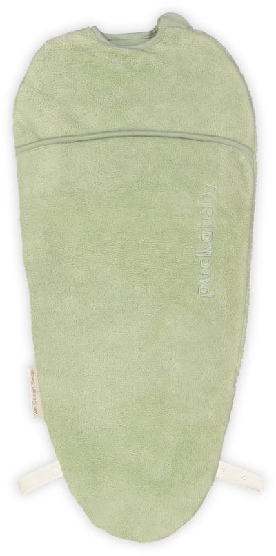 Puckababy Original Piep Inbakerslaapzak (0-3M) - Teddy - Olive