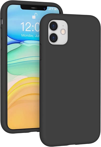 Dun TPU Hoesje Zwart Geschikt voor Apple iPhone 11 | Back Cover Matte Zwart | Flexibel | Lichtgewicht | Ultra Dun