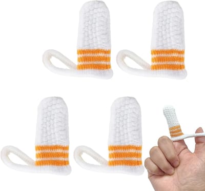Tandenborstel voor huisdieren - 4 stuks, ideaal voor honden en katten, herbruikbaar nylon, tandverzorging en mondhygiëne