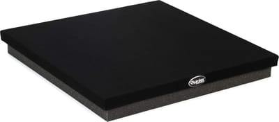 Akoestische Ontkoppeling Riser voor Subwoofers - 4,5 x 38 x 38 cm - Zwart/Antraciet