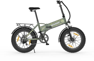 Sharp Bilbao elektrische vouwfiets fat urban 10.2Ah 20 inch