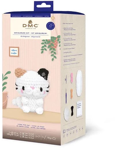 DMC Amigurumi XXL kit dieren haken 17cm - Poes - 1st