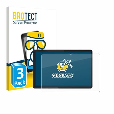 Screenprotector 3 Stuks voor Lenovo Tab K12 ZAGJ0153SE Beschermglas transparant
