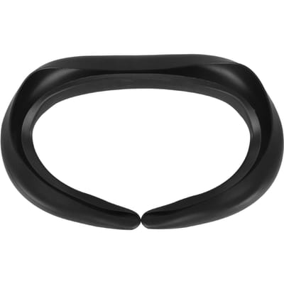 Coussinet oculaire pour casque VR Doux Anti-transpirant Imperméable Remplacement Coussin facial en silicone Couvre-œil pour Meta noir