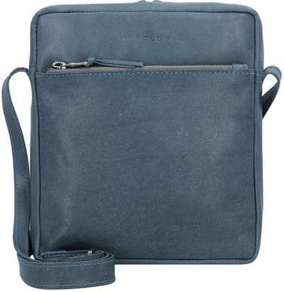 Harold's Bague Schoudertas Leer 19 cm - Dames - blau