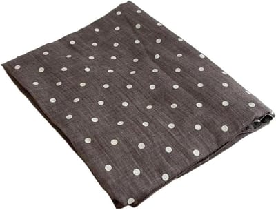 Katoenen sjaal - Linnen accessoire - Dagelijkse warmte - Licht en ademend - Lange nekwarmer - Polka dot