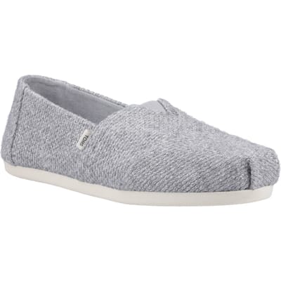 TOMS Alpargata met wolkenbinding Nylon Espadrilles Grijs voor dames