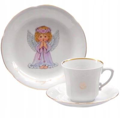 Porseleinen Servies 1 Persoons - Eerste Communie - Decoratie 116