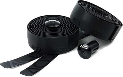 ACID stuurlint - Stuurtape - Microvezels en nanofinishing - Inclusief aluminium expander-eindplug - Dikte 2,5 mm - Polyurethaan - L2000xB30xD2,5 mm - Zwart
