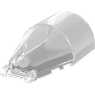 10 STUKS 92279 4X6X2 Voorruit Bouwstenen Rond Inclusief Handvat Vliegtuig Raam Blokken Deeltje ZELF MAKEN Speelgoed Kinderen Verjaardagscadeau 10PCS