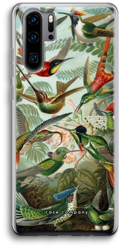 Case Company® - Hoesje geschikt voor Huawei P30 Pro hoesje - Haeckel Trochilidae - Soft Cover Telefoonhoesje - Bescherming aan alle Kanten en Schermrand
